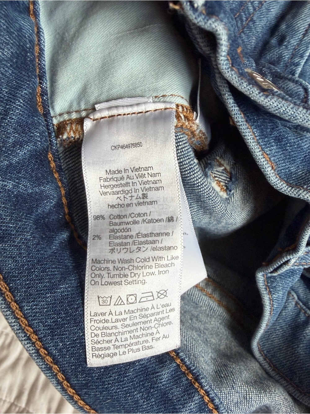 Madewell The Perfect Jean Short Size 25 - Picture 3 of 4